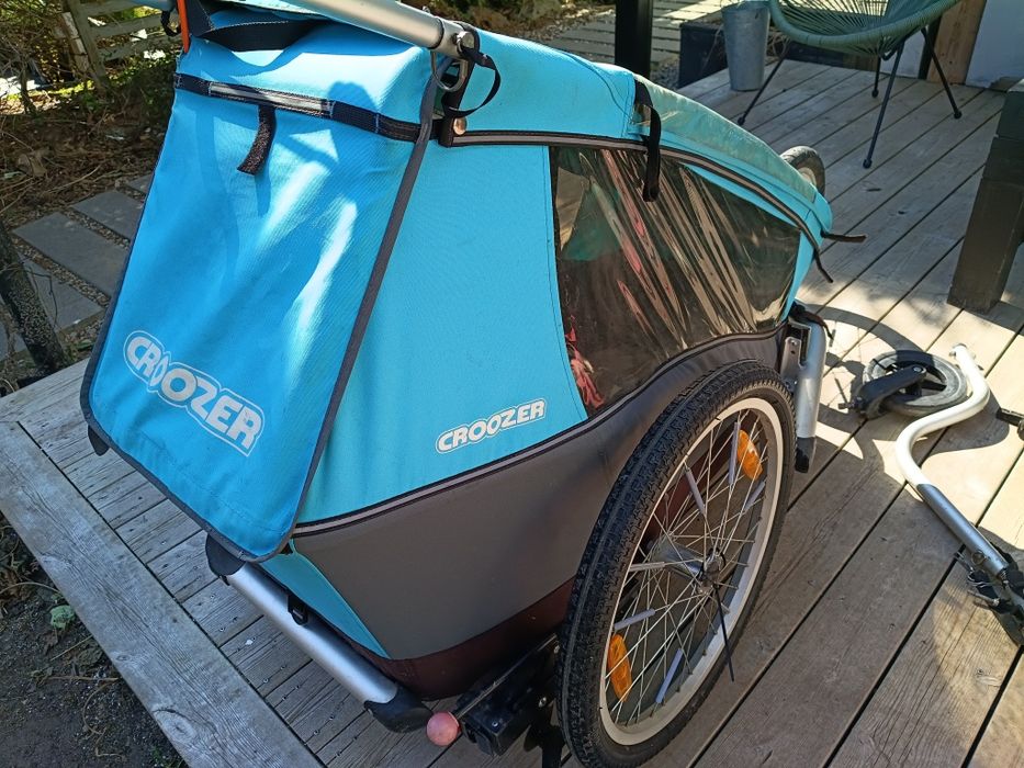 Przyczepka rowerowa croozer kid 1. Gratis rowerek