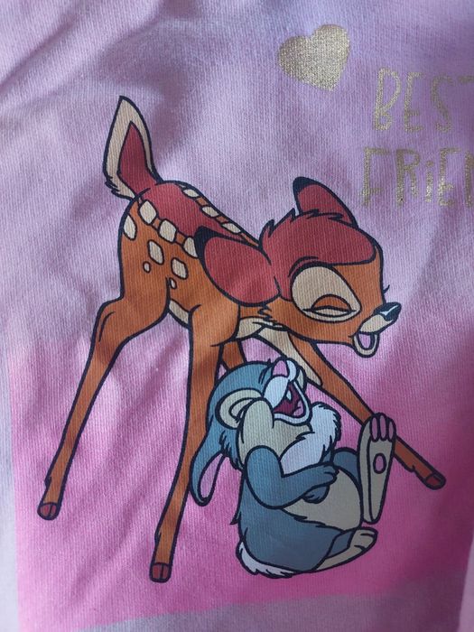 Bluza dziewczynka bambi 98 bawelna