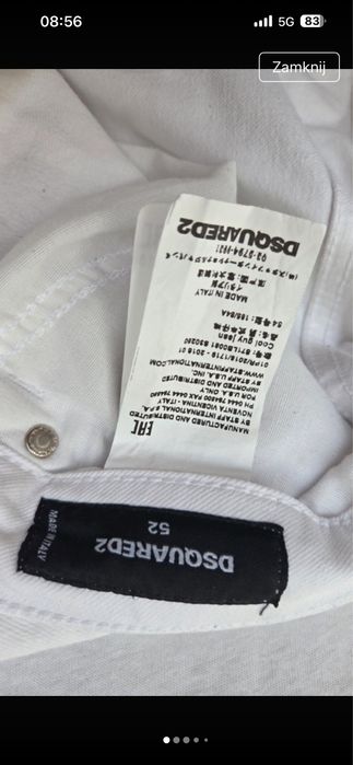 Szorty Dsquared 2