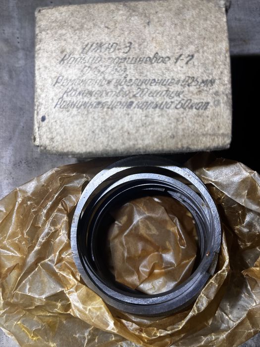 Кольцо поршневое ИЖ Юпитер D-62-(0,25)