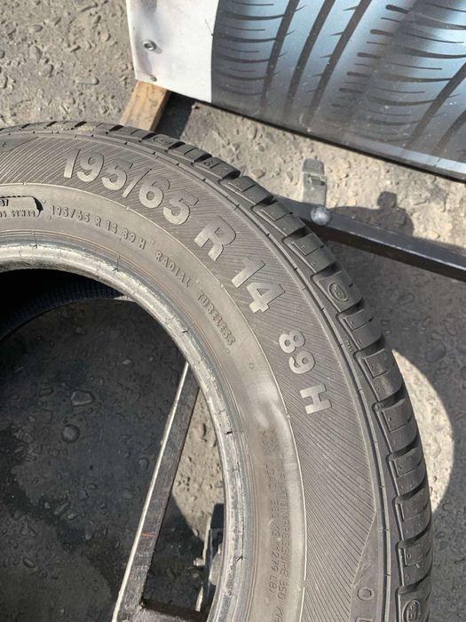 Шини 195/65 R14 пара Barum 7,8мм літо