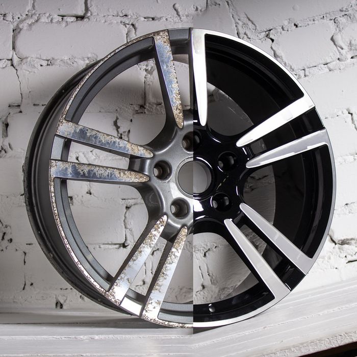 Порошкове фарбування  алмазна проточка  порошкова полировка