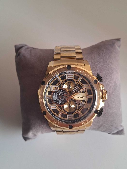 Relógio-Cronógrafo Lanscotte Golden Club nunca usado