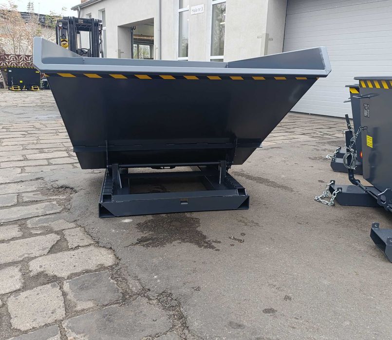 Kontener samowyładowczy/Koleba/Pojemnik do widlaka 1,5m3 NOWOŚĆ !!!