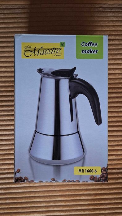 Кавоварка Maestro MR-1660-6 "Espresso Moka" 300 мл