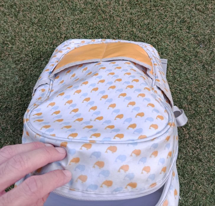 Mochila Infantil Baby Wells com Estampa de Baleias | Baby Wells Kids Backpack Whale Print