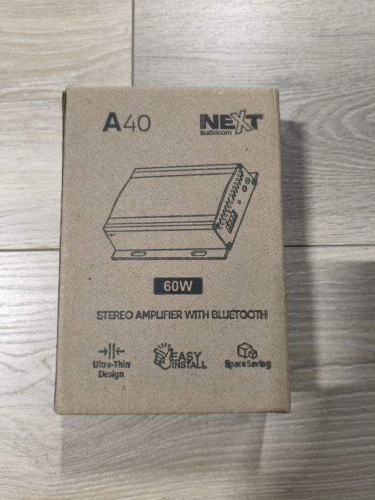 NEXT A40  wzmacniacz instalacyjny 60 W Bluetooth