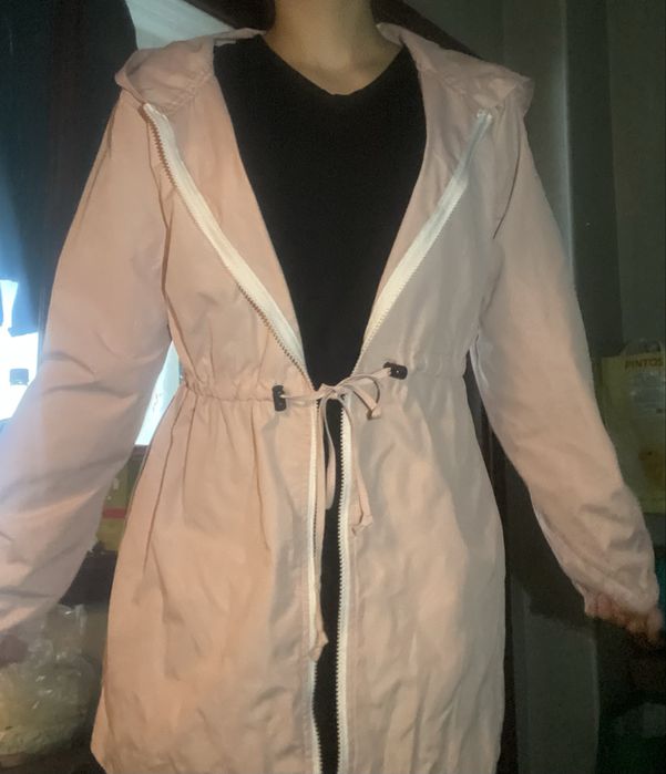 Casaco Rosa Anti Vento