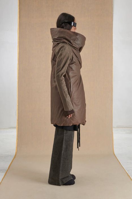 Жіночий авангардний пуховик пальто Isaac Sellam Experience M/L розмір