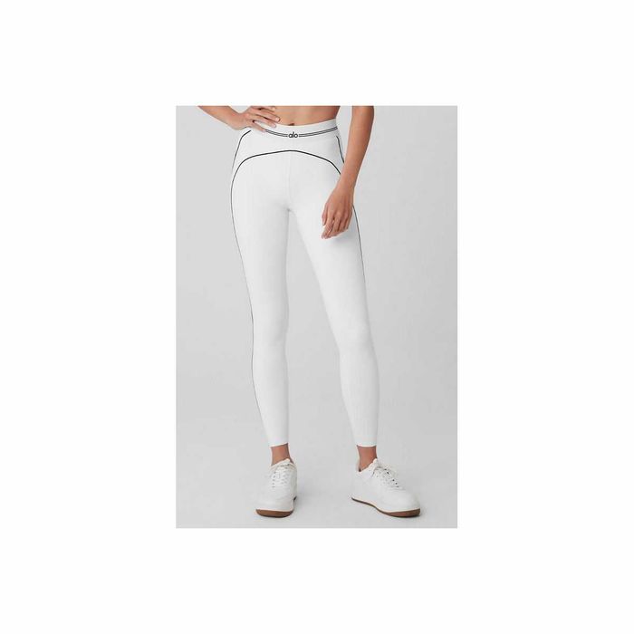 Лосини спортивні Alo Yoga Airbrush High-Waist Heart Throb Legging Whit