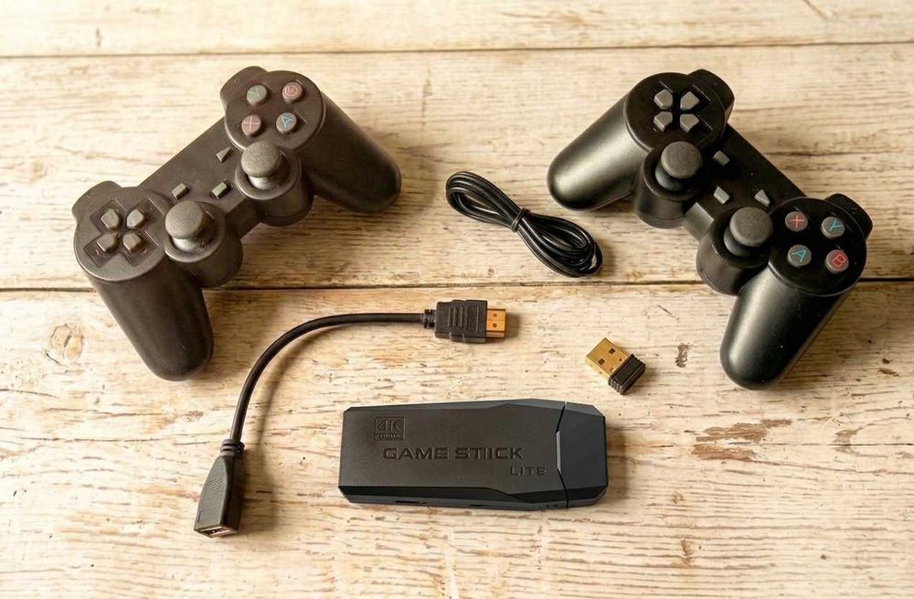 Konsola Game Stick LITE 4K | 20k GIER! | 2 Pady + Baterie GRATIS
