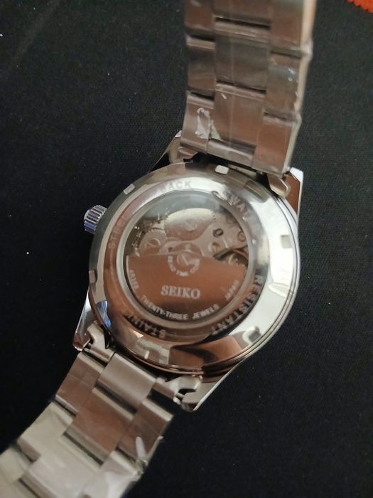 Годиник Seiko 4R35B Automatic BlackDial 6R15 JDM