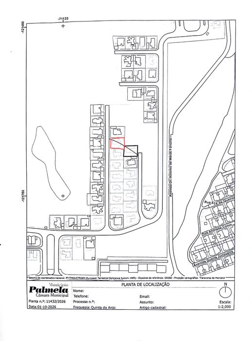 Lote terreno para moradia isolada