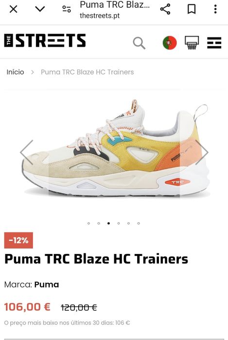 Ténis Puma TRC Blaze HC