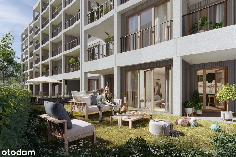 2-pokojowe mieszkanie 45m2 + loggia