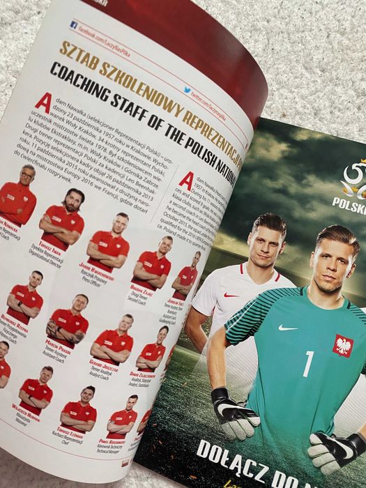 Program meczowy - reprezentacja Polski