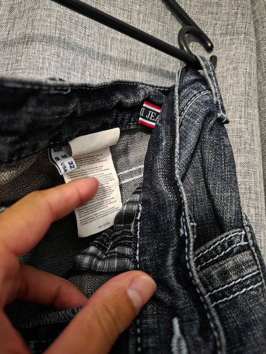 Spodnie Armani Jeans vintage retro proste szerokie
