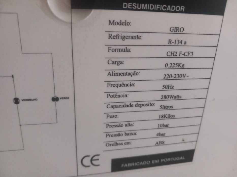 Desumidificador Siemens Giro