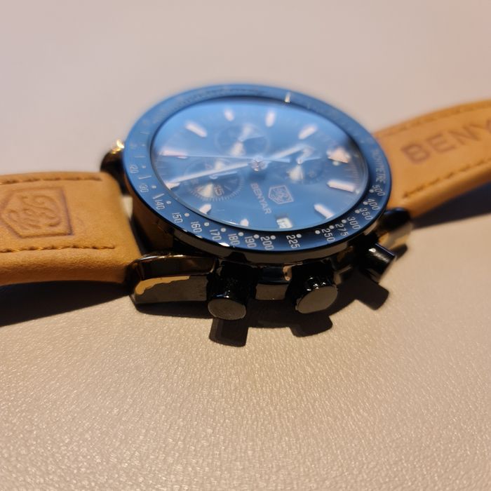 Relógio de Pulso Benyar - Analógico com Pulseira de Couro