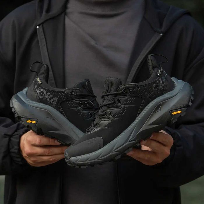 !БЕЗ Передплат! Кросівки Hoka W Kaha 2 Low GTX 'Black / Charcoal'