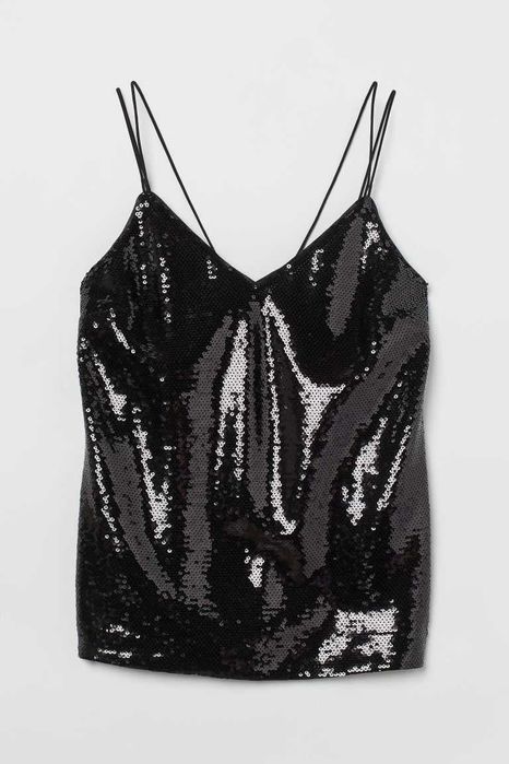 Duża bluzka cekinowa