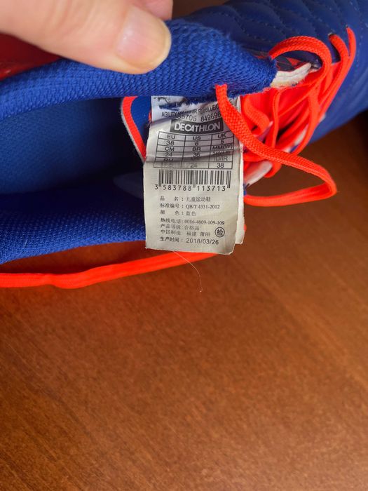 Chuteiras Futsal Kipsta - Tam 38