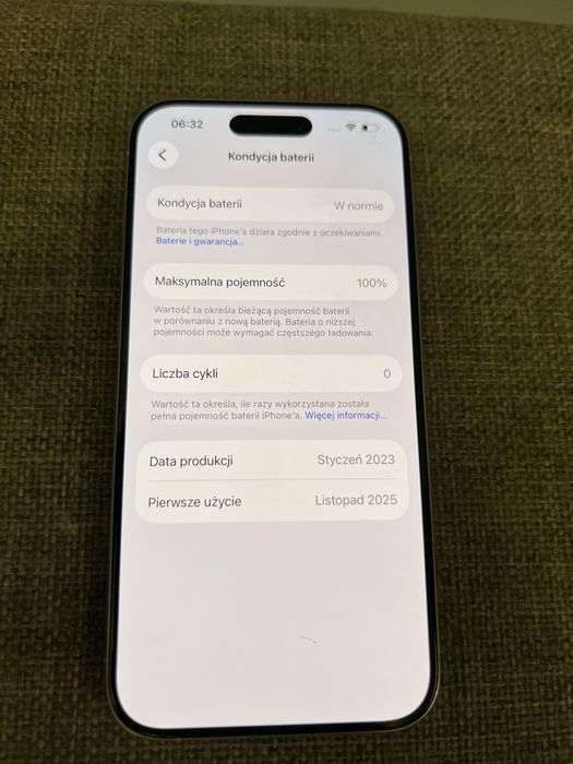 Iphone 15 pro 256gb, 100% bateria, gwarancja