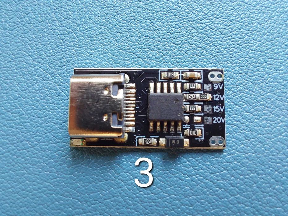 Триггер PD, PPS, QC, FCP, AFC (9В, 12В, 15В, 20В) 5А