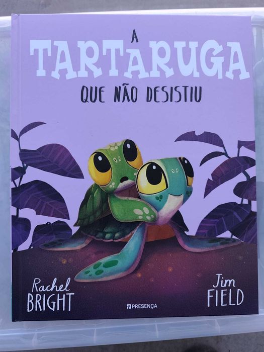 A Tartaruga que Não Desistiu, Rachel Bright e Jim Field - NOVO
