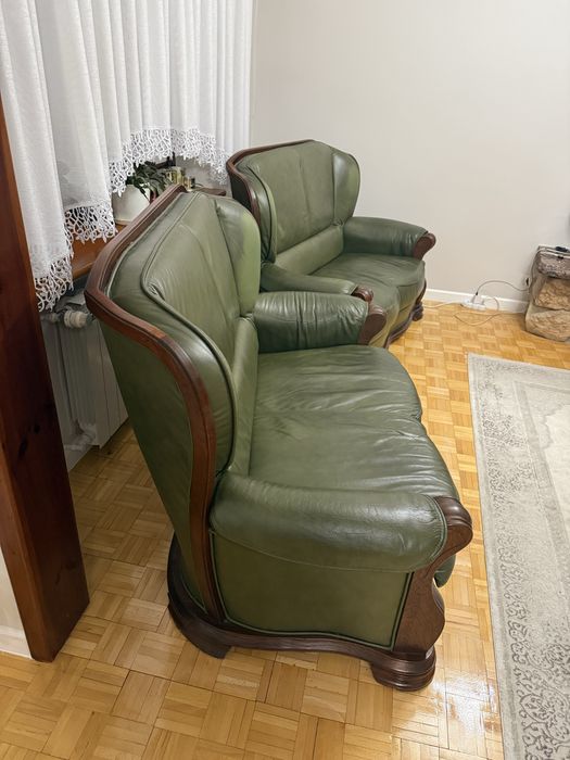 Sofy ze skóry naturalnej