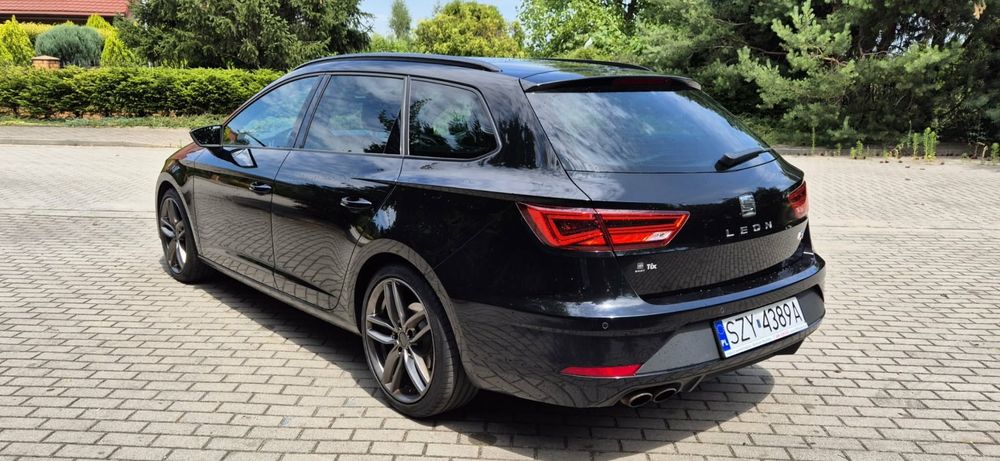 Seat Leon 1.8 TSI 180 KM DSG bogate wyposażenie ACC Panorama, po dużym serwisie