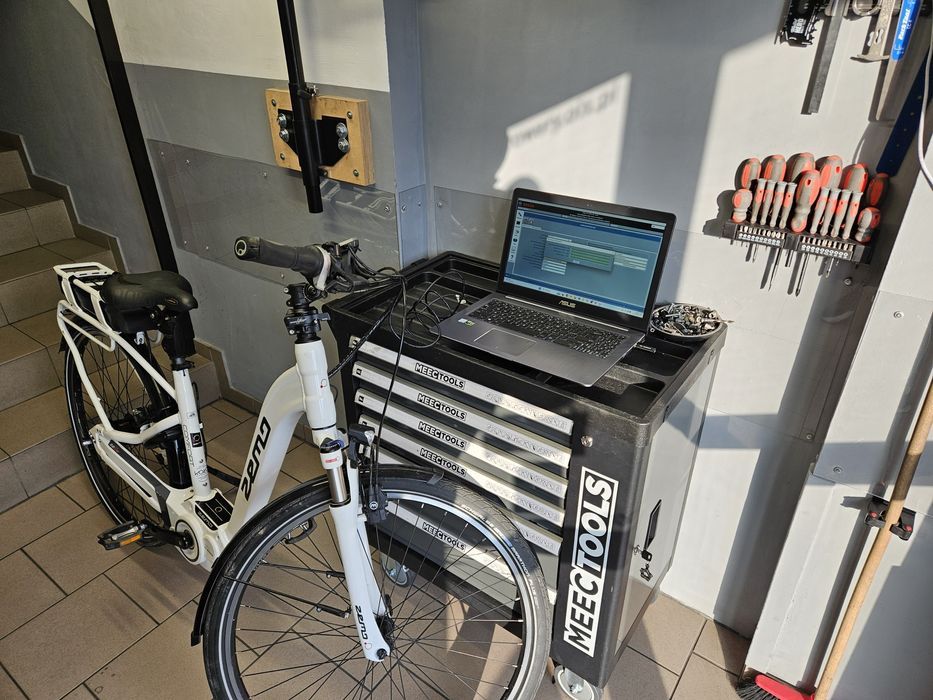 Serwis rowerów elektrycznych / diagnostyka BOSCH YAMAHA SHIMANO SPEED