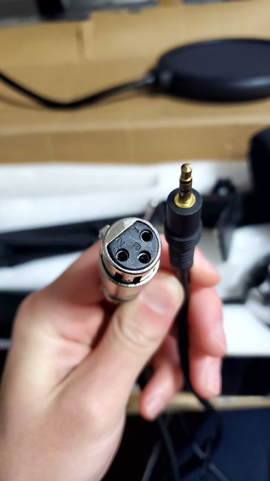 Студійний мікрофон для стрімів ХОКО MC-220 аналог BM800 комплект