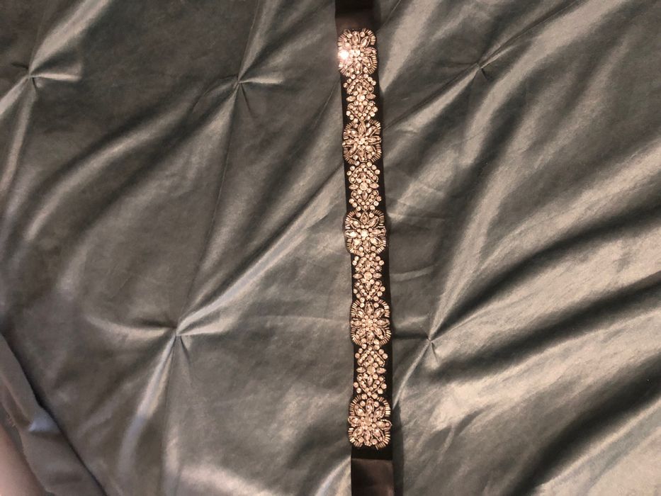 Пояс на атласной ленте под любое платье