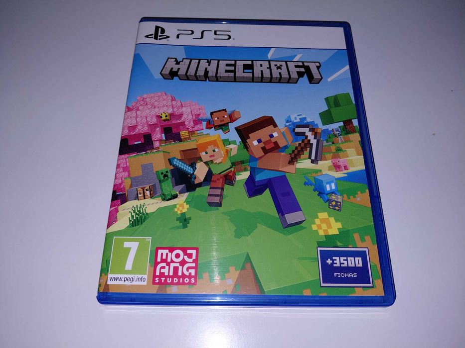 ps5 MINECRAFT edycja BEDROCK PL po polsku najnowszy wydany minecraft 3