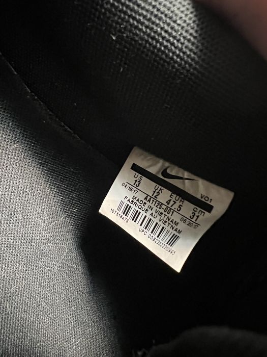 Кросівки чоловічі Nike Lunar Force 1 Duckboot Low Black 47.5р