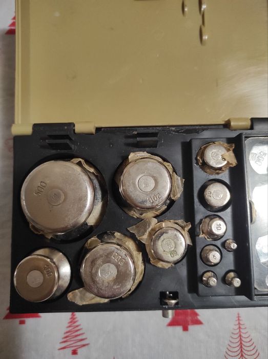 Ваги плечові ручні, набір гирь Г-4-1110 МГ-4-1100-10, комплект гирь