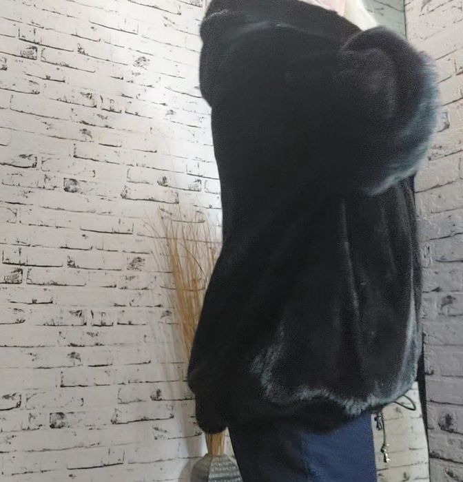 Норковая шуба авто=леди. Возможен торг