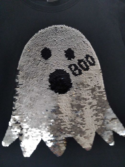 Bluzka dziecięca z cekinami r.110