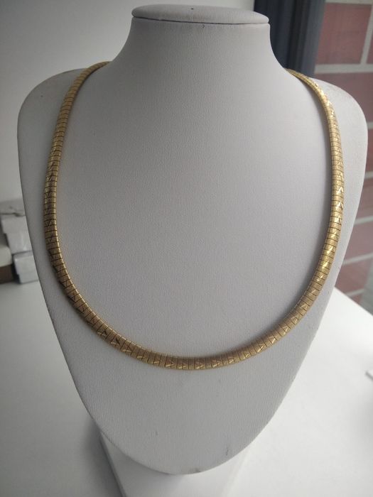 Złoty naszyjnik taśma złoto 333 długość 44cm   151