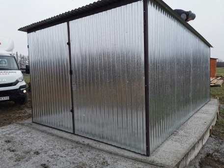 Garaż blaszak 3x5 Garaż blaszany Garaże Blaszaki Producent na wymiar