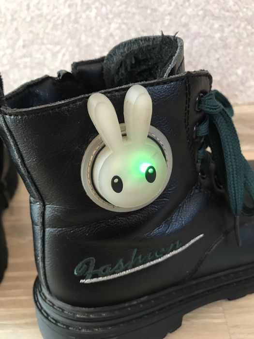 Зимние ботинки на девочку Эко кожа