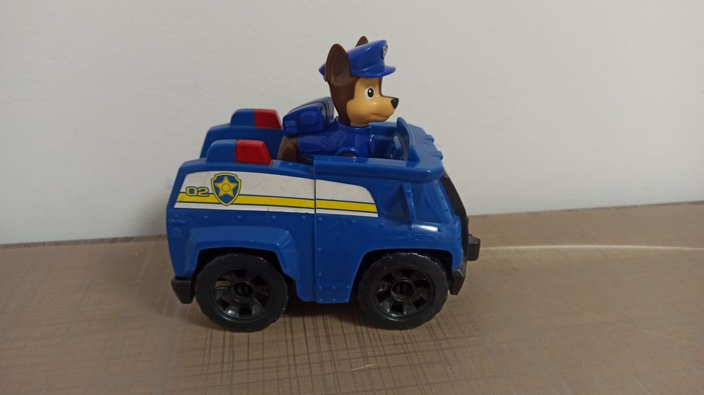 Carro Polícia Chase patrulha pata