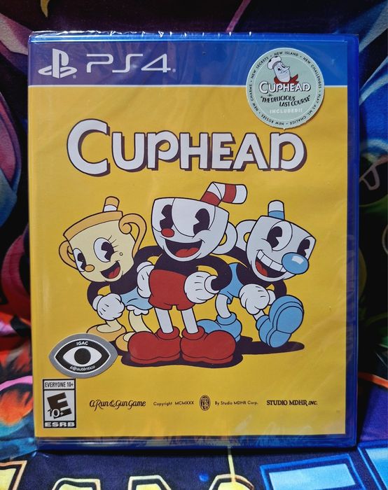 Cuphead Novo e Selado PS4