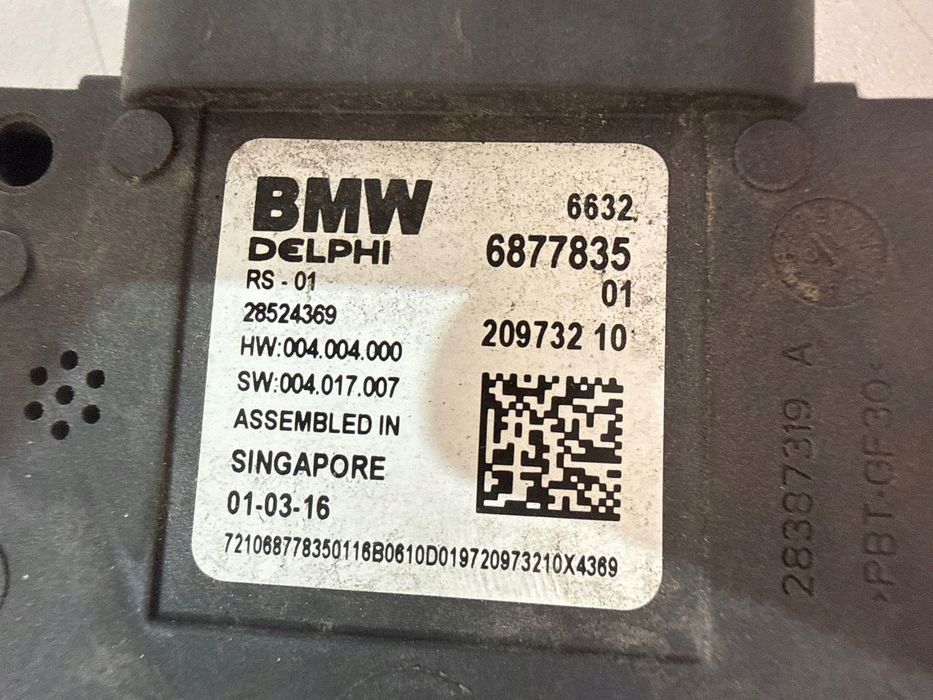 BMW 5 G30 G31 G11 ДАТЧИК СМУГИ РУХУ RS-01 6877835 / 4