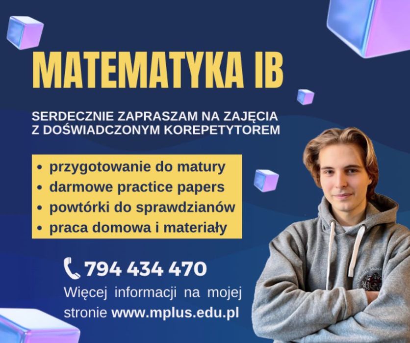 Korepetycje matematyka IB AA/AI