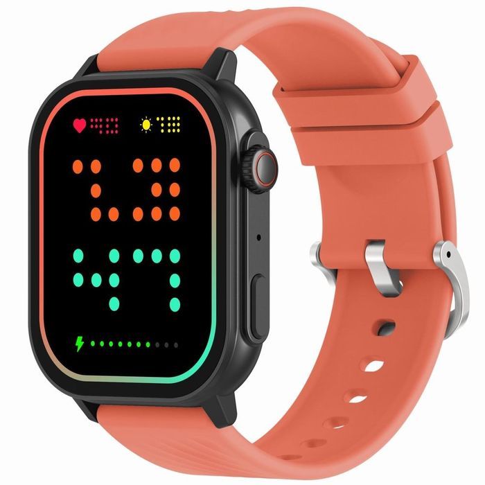 Smartwatch Gravity GT15-3 Czerwony Pasek  + Czarna Bransoleta
