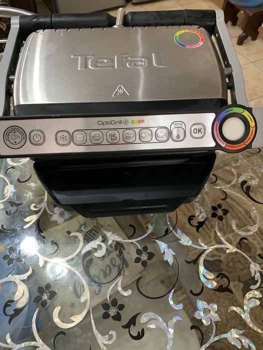 гриль-барбекю електричний TEFAL OPTIGRILL