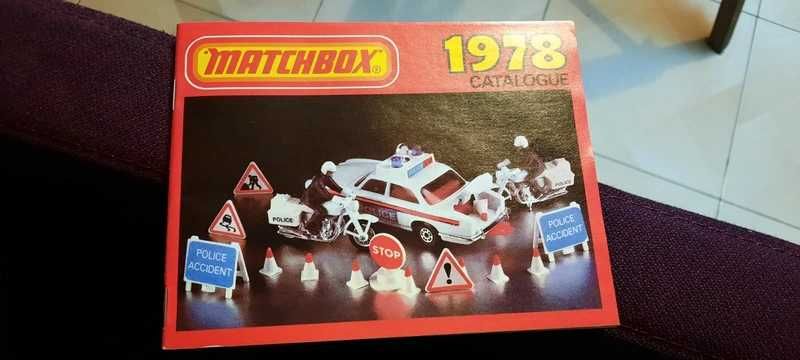 Catálogo de miniaturas Matchbox de 1978