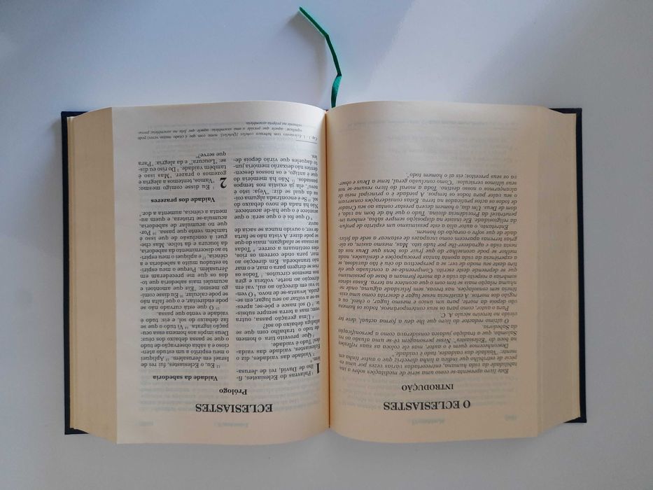 Bíblia Sagrada (Capa dura) – Editorial Missões Cucujães | Bom estado